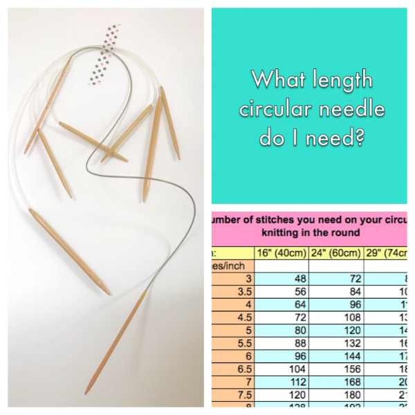 What length circular needle do I need? — Frogginette Knitting Patterns